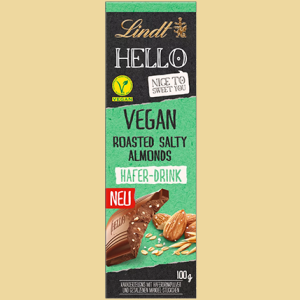 Lindt Hello Vegan Roasted Salty Almonds 100g