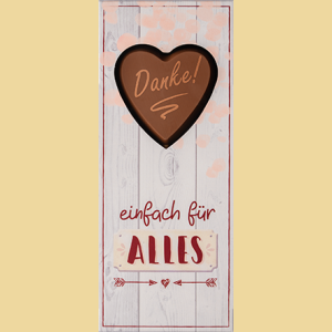 Schoko Lollie Danke 