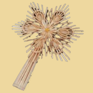 Spitzenstern natur 25cm