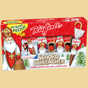 Küfferle Nikolo Puzzle +6 Schokoschirmchen