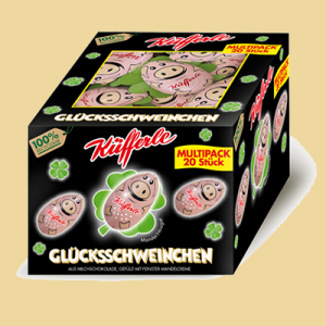 Küfferle Glücksschweinchen 20er Box