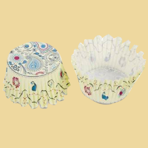 Paisley Papierbackförmchen Maxi 100er