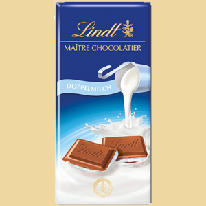 Lindt Maitre Chocolatier Doppelmilch