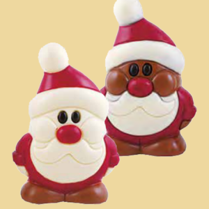 Schokolade Happy Santa  16cm 2 Motive