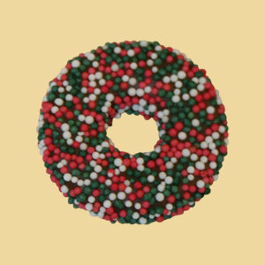 Non Pareilles Schoko Kränze mit Vanillecreme per 100g