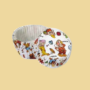 Papierbackförmchen Märchen/ Zwerge 100Stk.