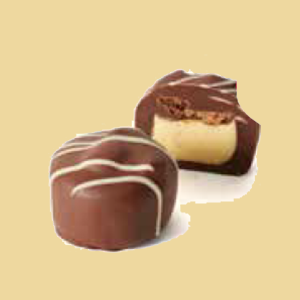 Dark Cookies Cream Praline per 100g