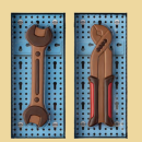 Schokolade Werkzeug Schraubenschlüssel oder Zange