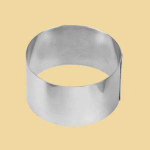Dessertring 8cm Edelstahl