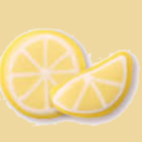 Zucker Zitrone ganz oder Scheibe 35mm