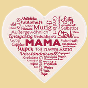 Dekoraufleger Mama
