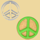 Peace Keksausstecher 6cm