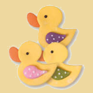 Fondant Ente Zuckerfigur 3 Motive