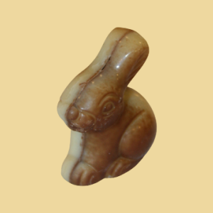 Nougat Osterhase marmoriert