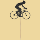 Cake Topper Radfahrer