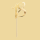 Cake Topper 18 gold 20,5cm
