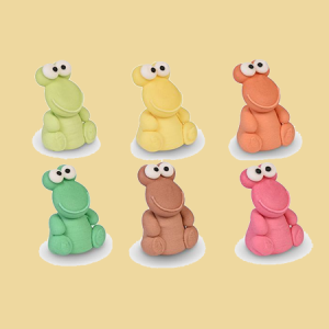 Frosch Zuckerfigur 4cm 6 Motive