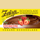 Zehrer vegane VM Schokolade mit Erdbeergeschmack