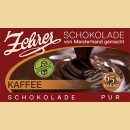 Zehrer Zuckerfreie Kaffee Zartbitterschokolade 65%