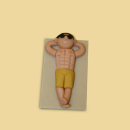 Marzipanfigur Mann in der Badehose