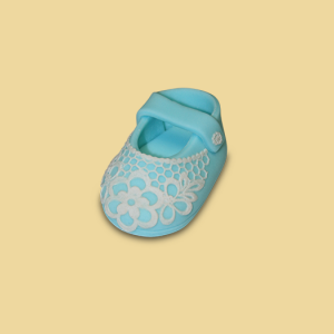 Babypatscherl Zuckerfigur blau