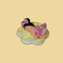 Baby Minnie schlafend Zuckerfigur rosa/weiss