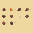 Pralinenmischung ohne Zucker, mit Maltitol 14er