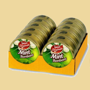 Minz/Mint Drops Travel Sweets in der Dose