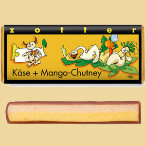 Zotter Käse + Manog-Chutney