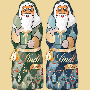 Lindt Weihnachtsmann Design Edition 2 Motive