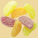 Orangen & Zitronen Spalten Zuckerln/Bonbons