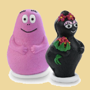 Barbapapa oder Barbamama Zuckerfigur