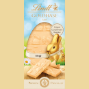 Lindt Goldhasen Tafel weiß