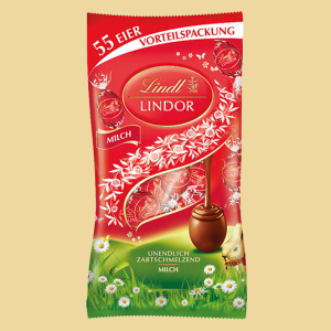 Lindt Lindor XXL Osterbeutel Eier Milch 55 Stk.