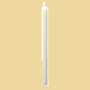 Wachs Fackel weiss 34cm