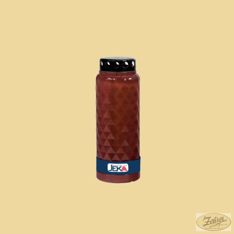 Grablicht Prisma 14 Tage Brenndauer braun