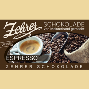 Zehrer Espresso Schokolade Edelbitter