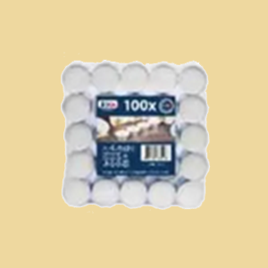 Teelichter 100er 4Stunden Brenndauer