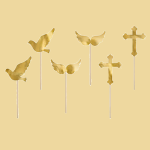 Cake Topper Erstkommunion 6er