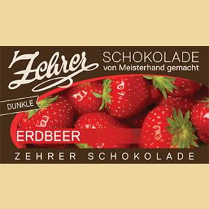 Zehrer Erdbeer Schokolade Zartbitter