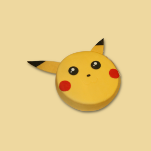 Geburtstagstorte gelb