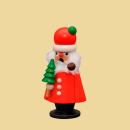 Räuchermann klein Weihnachtsmann 11cm
