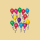 Geburtstagskerzen Happy Birthday 13 teilig mit Halter