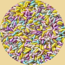 Zuckerperlenmix Reismix Pastell Streudekor