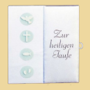 Taufbrief zur heiligen Taufe Taube, Kreuz, Fisch &...
