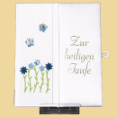 Taufbrief Zur heiligen Taufe mit Blumen &...