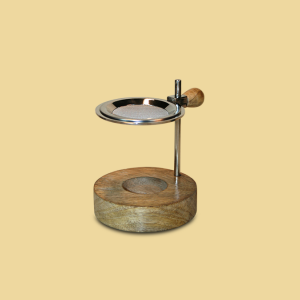 Weihrauchbrenner 12,5cm verstellbar vernickelt