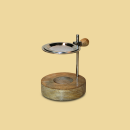 Weihrauchbrenner 12,5cm verstellbar vernickelt