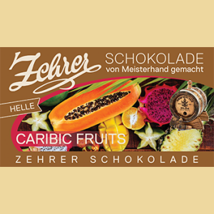 Zehrer Caribic Fruits Schokolade Vollmilch