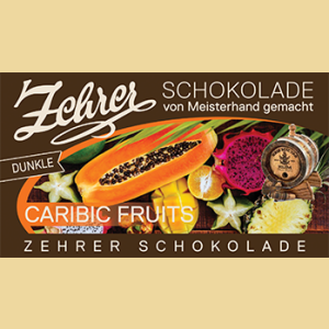 Zehrer Caribic Fruits Schokolade Zartbitter
